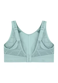 Full Figure Plus No-Sweat Mesh Sports Bra Wirefree #1068