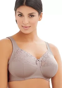 Rose Lace Support Bra