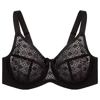 Full Figure Plus Lace Comfort WonderWire Bra Underwire #9855