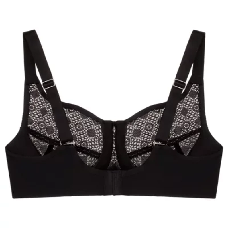 Full Figure Plus Lace Comfort WonderWire Bra Underwire #9855
