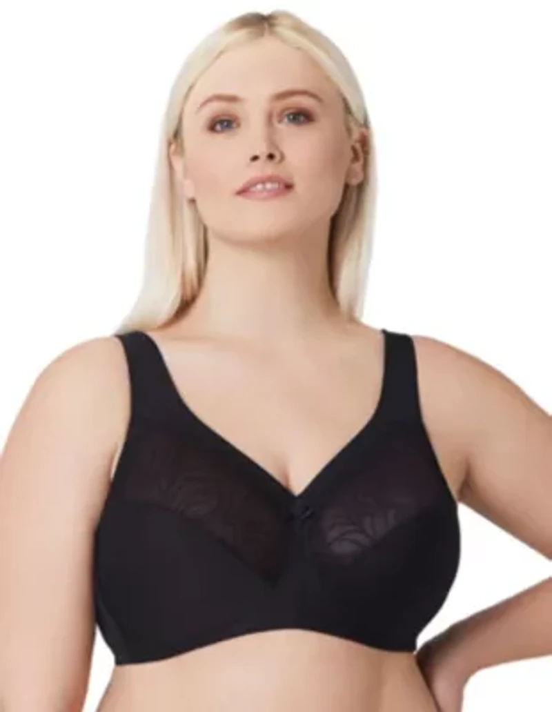 Full Figure Plus MagicLift Natural Shape Support Bra Wirefree #1010