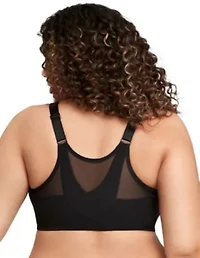 Full Figure Plus MagicLift Front-Closure Posture Back Bra Wirefree #1265