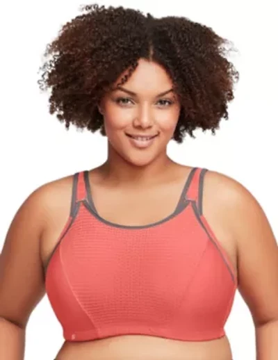 Full Figure Plus Custom Control WonderWire Sports Bra Underwire #9167