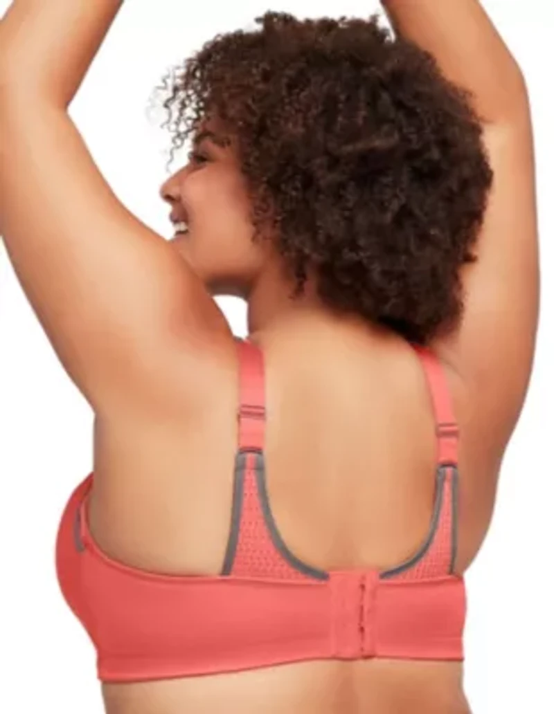 Full Figure Plus Custom Control WonderWire Sports Bra Underwire #9167