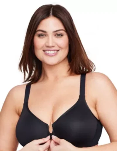 Full Figure Plus WonderWire Front-Closure Posture Back Bra Underwire #9265