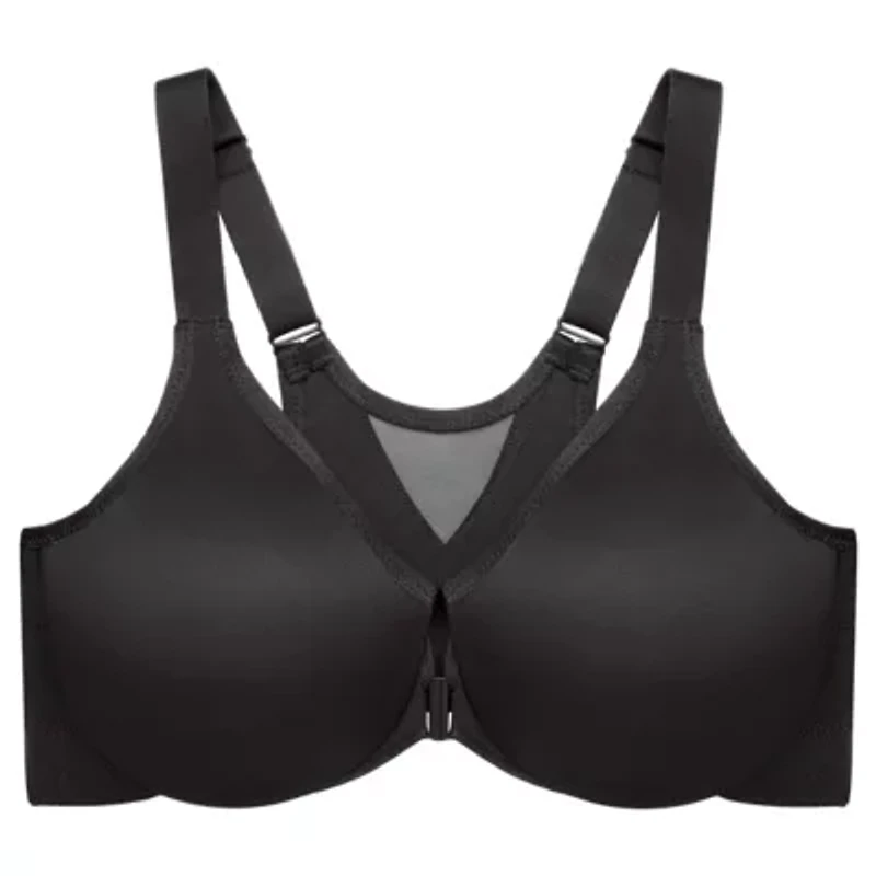 Full Figure Plus WonderWire Front-Closure Posture Back Bra Underwire #9265