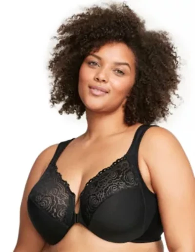 Full Figure Plus WonderWire Front-Closure Bra Underwire #1245