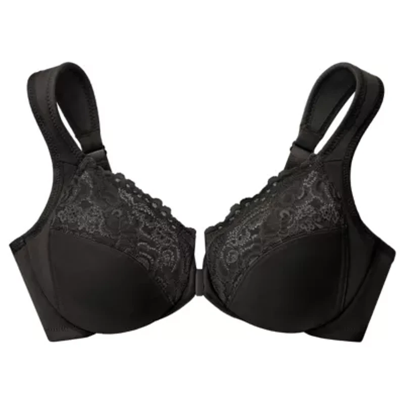 Full Figure Plus WonderWire Front-Closure Bra Underwire #1245