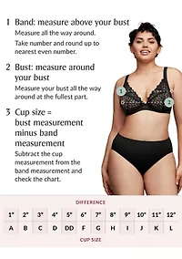 Full Figure Plus MagicLift Front-Closure Posture Back Bra Wirefree #1265