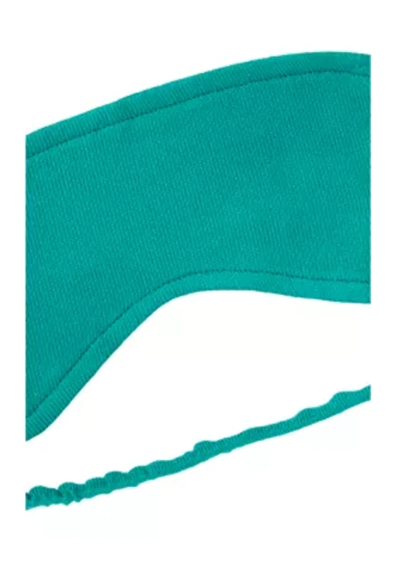 Plus Whisperluxe Folded Pajama Set with Eye Mask