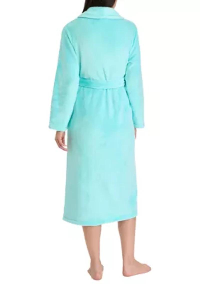 Folded Plush Robe