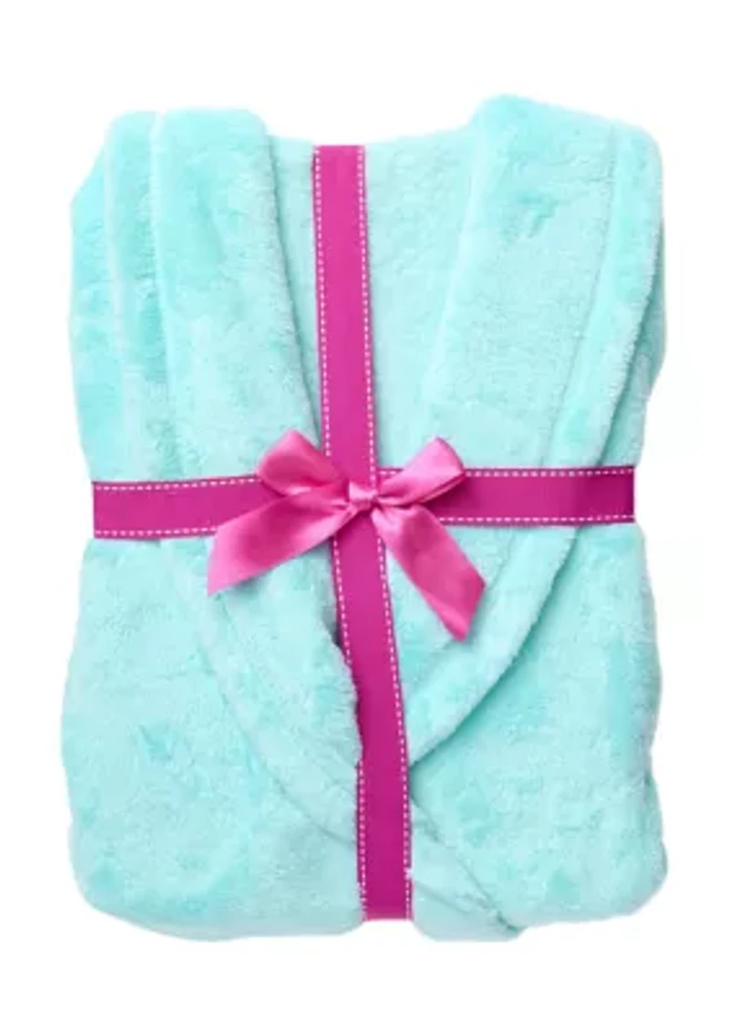 Folded Plush Robe