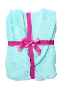 Folded Plush Robe