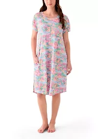 Women's Short Sleeve Sleep Shirt