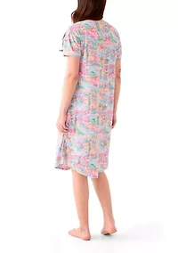 Women's Short Sleeve Sleep Shirt