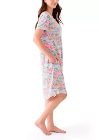 Women's Short Sleeve Sleep Shirt