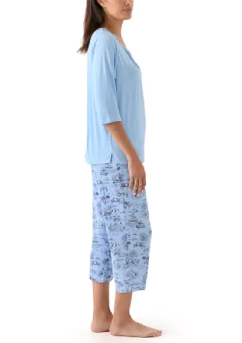 Printed Pajama Set