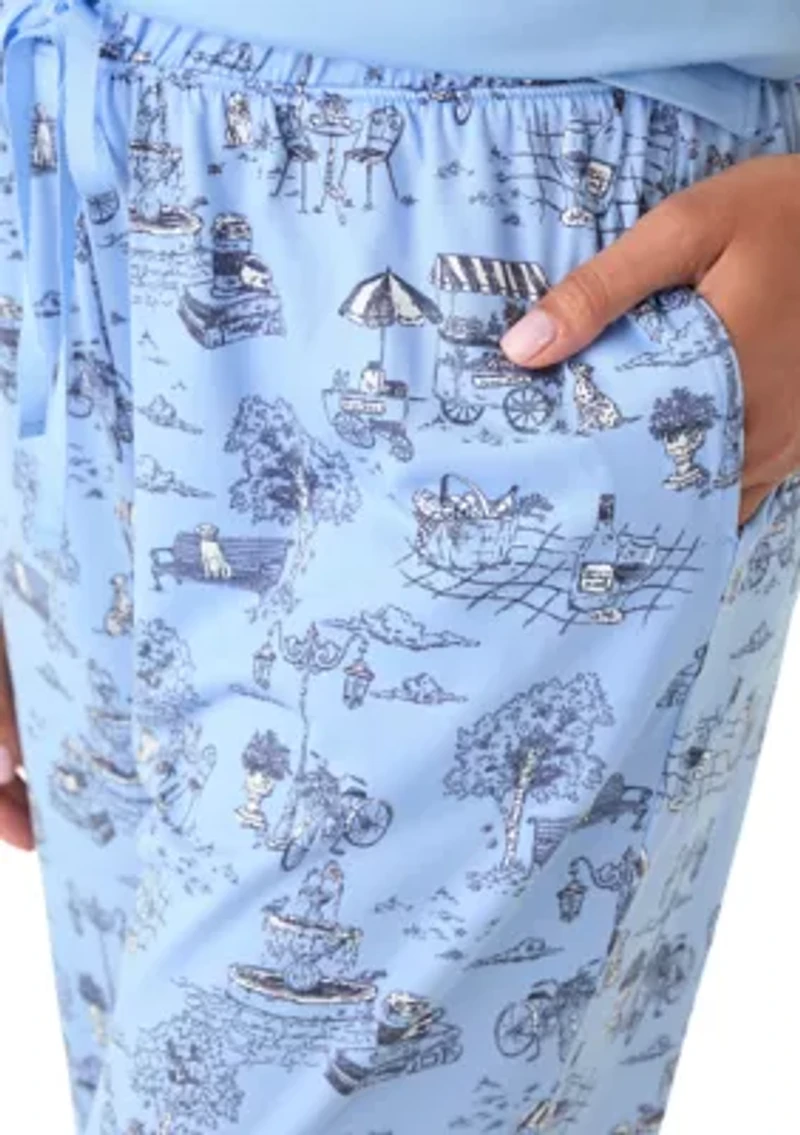 Printed Pajama Set