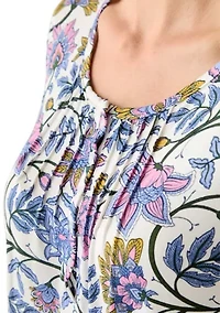 3/4 Sleeve Tunic Sleepshirt