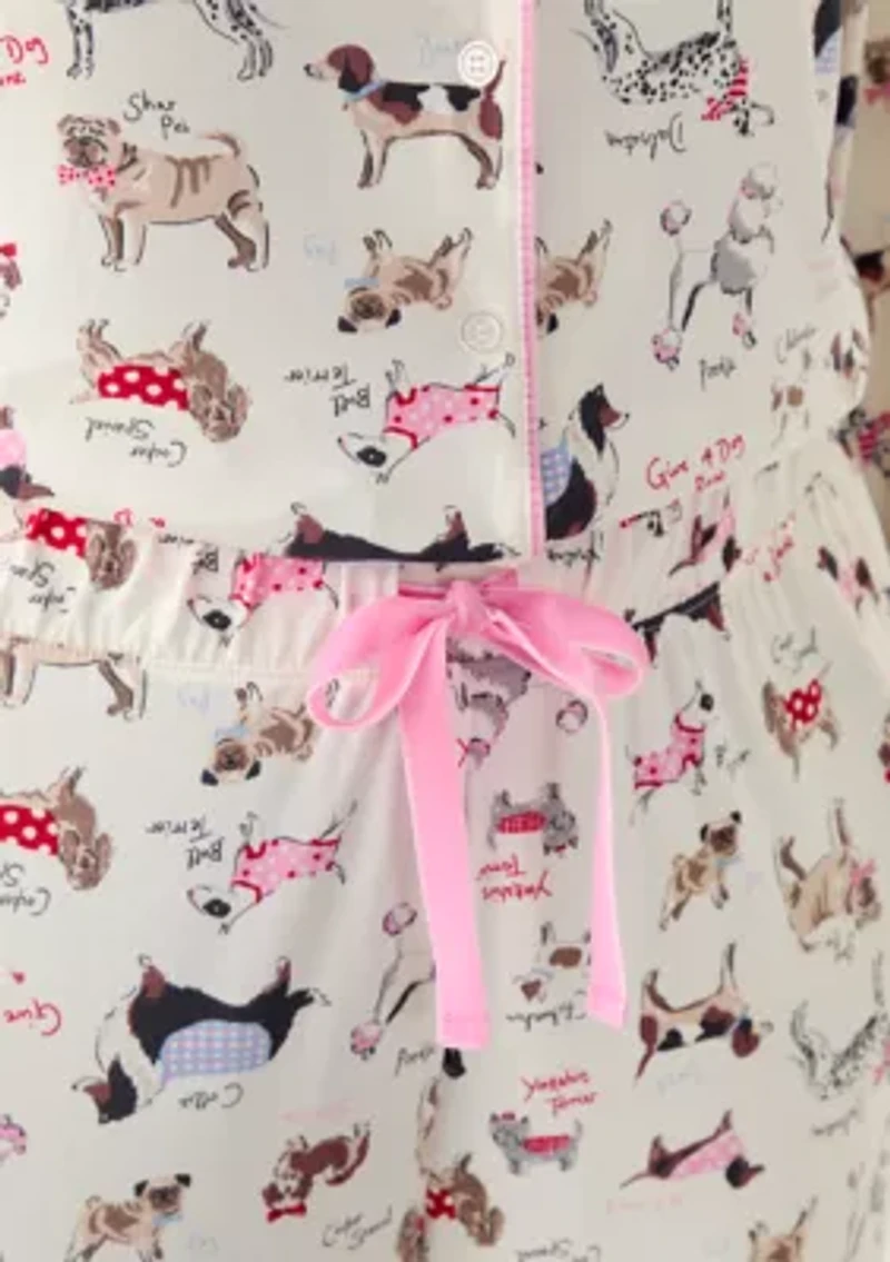 Plus Long Sleeve Pajama Set