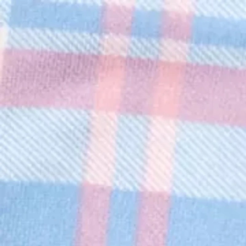 Women's Plaid Notch Pajama Set