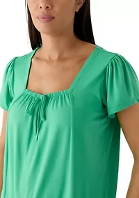 Women's Short Sleeve Bermuda Sleep Set