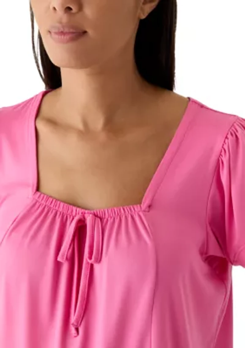Women's Short Sleeve Bermuda Sleep Set