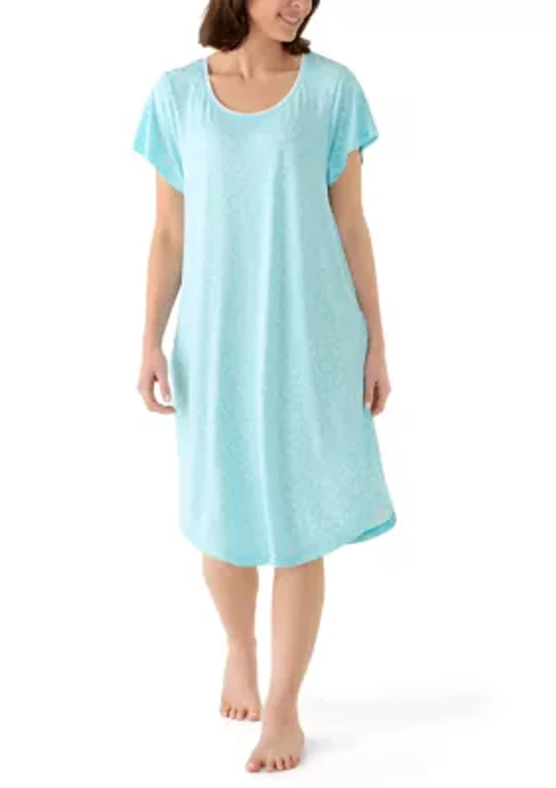 Women's Short Sleeve Sleepshirt