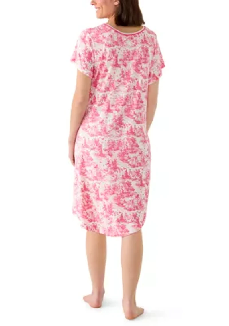 Women's Short Sleeve Sleepshirt