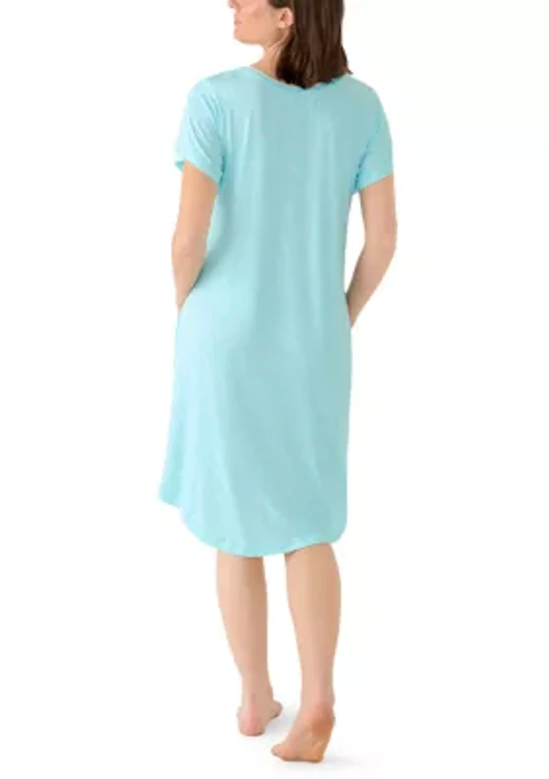 Women's Short Sleeve Sleepshirt
