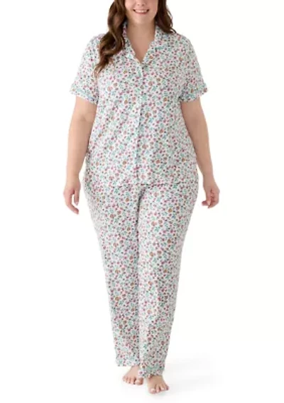 Plus Mom Day Pajama Set