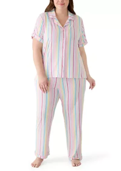 Plus Mom Day Pajama Set