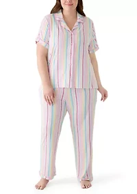 Plus Mom Day Pajama Set