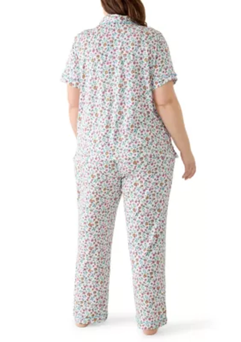 Plus Mom Day Pajama Set