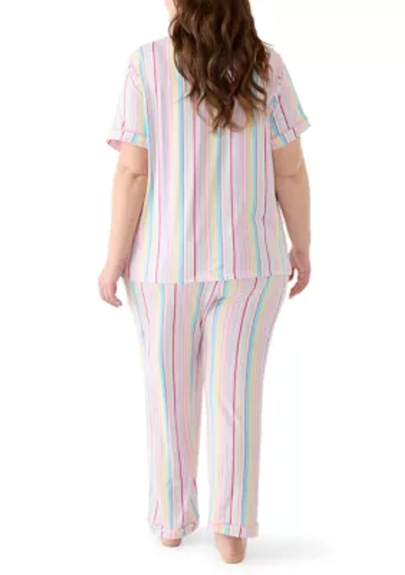 Plus Mom Day Pajama Set