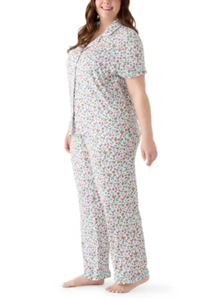 Plus Mom Day Pajama Set