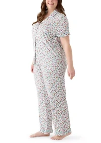 Plus Mom Day Pajama Set