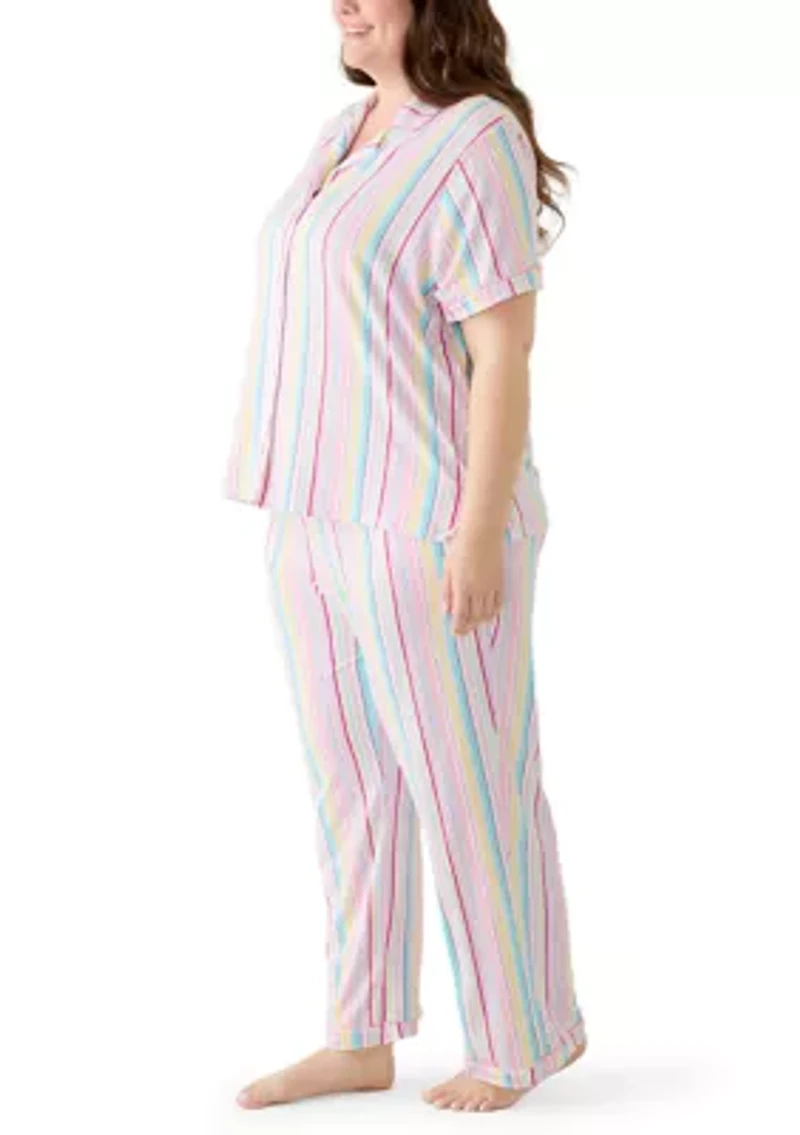 Plus Mom Day Pajama Set