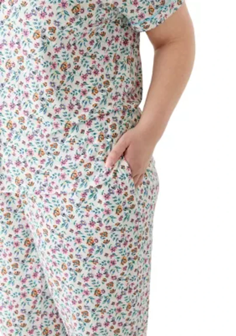 Plus Mom Day Pajama Set