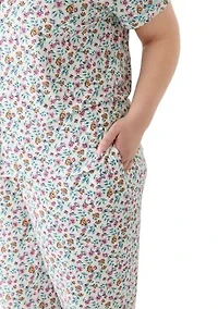 Plus Mom Day Pajama Set