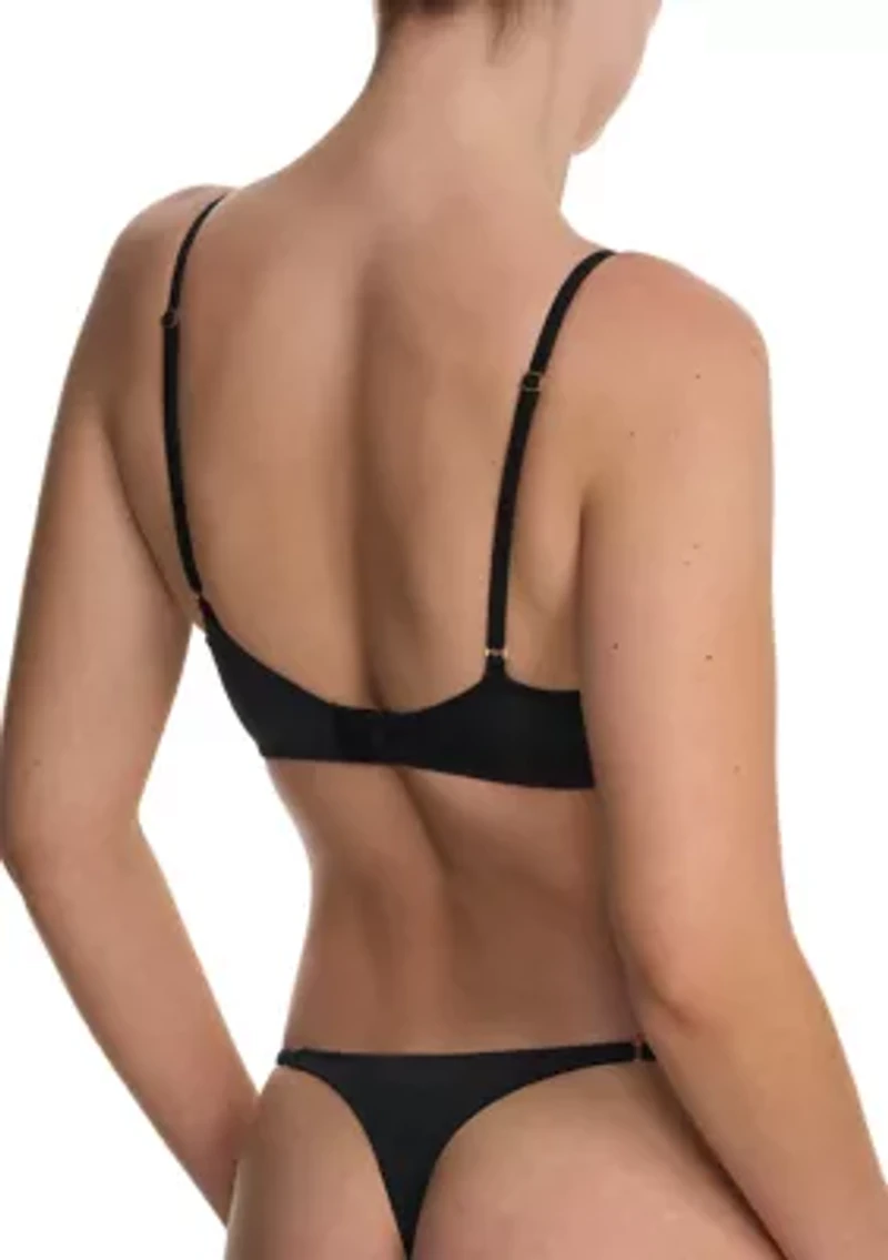 Fleur Padded Underwire Lace Demi Bra