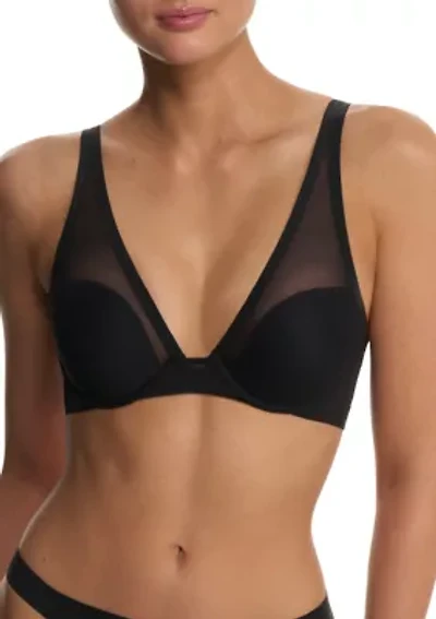 True Zen Mesh Plunge T-Shirt Bra