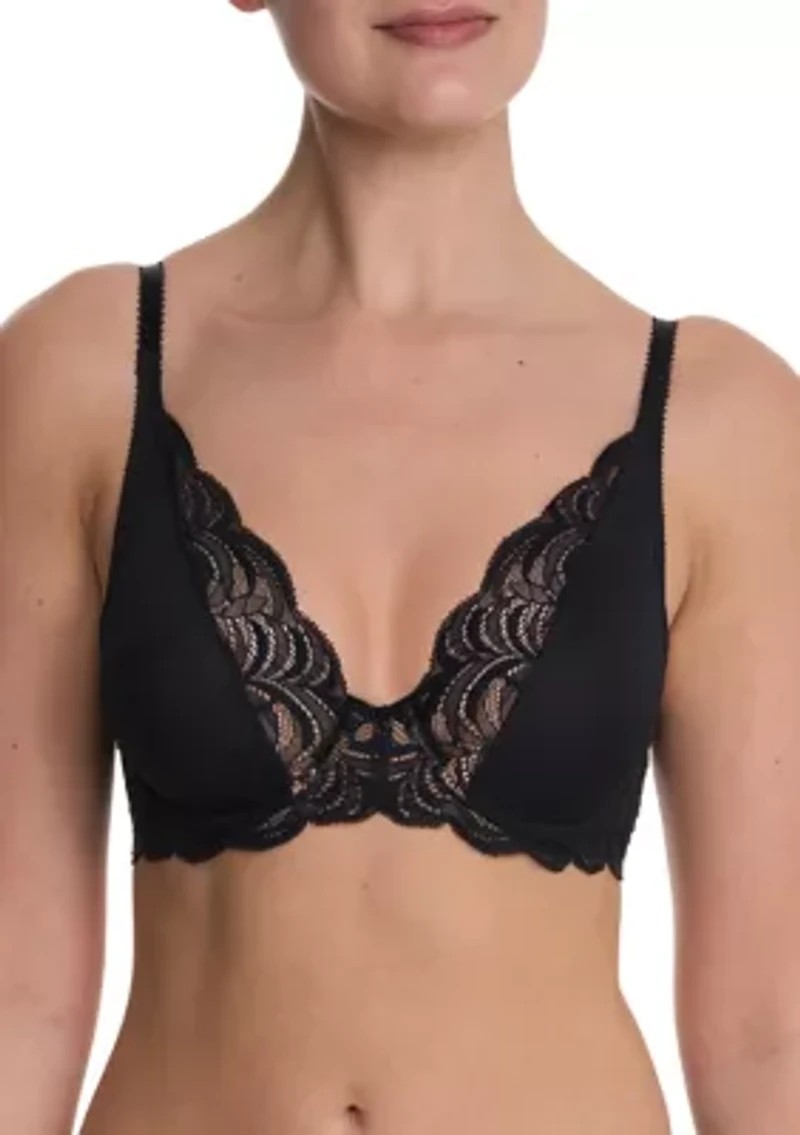 Persuasion Lace Convertible Plunge T-Shirt Bra