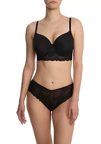 Heavenly Full Coverage Longline Lace T-Shirt Bra