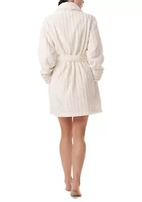Long Sleeve Plush Robe
