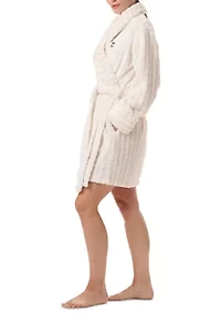 Long Sleeve Plush Robe