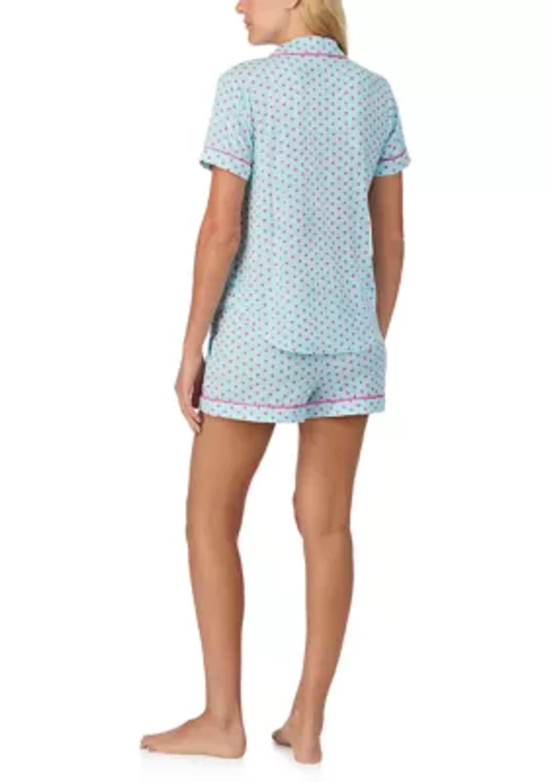 Printed Boxer Sleep Set