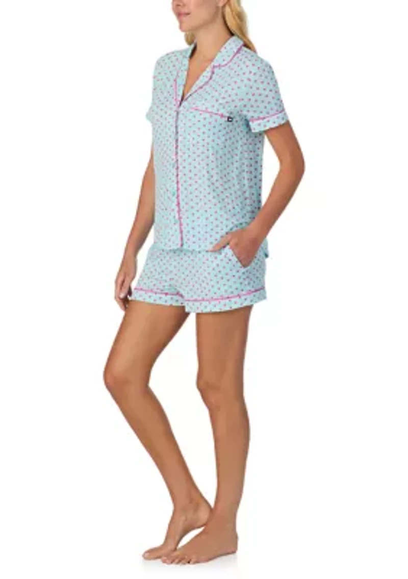 Printed Boxer Sleep Set