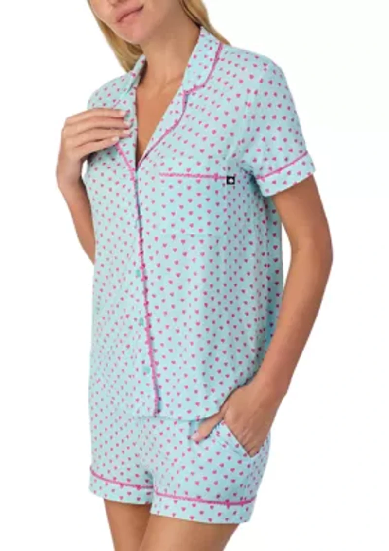 Printed Boxer Sleep Set