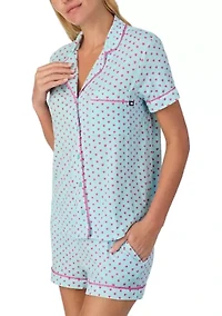 Printed Boxer Sleep Set